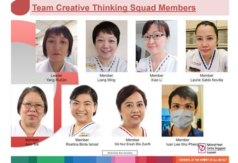 Team CTS' simple and innovative ideas enhanced patients' mobility post-operation