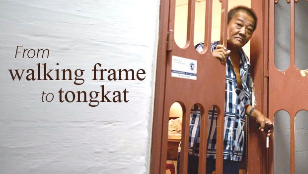 From walking frame to tongkat