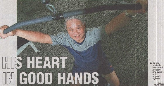 heart surgery patient