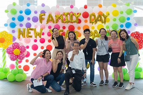 The organising committee behind the Family Day-cum-New Year party