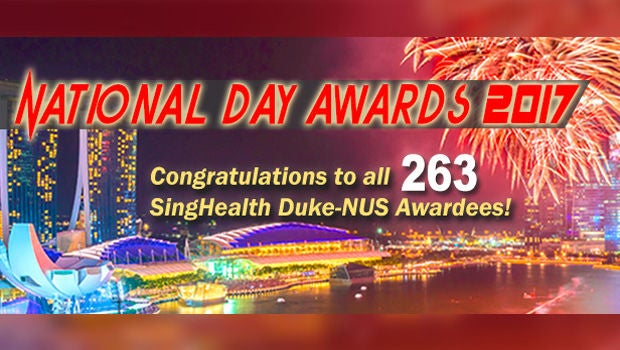​Congratulations to our National Day Awards 2017 winners