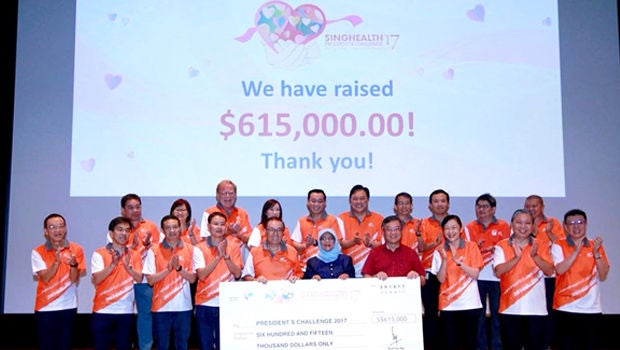 SingHealth raises record amount for President’s Challenge