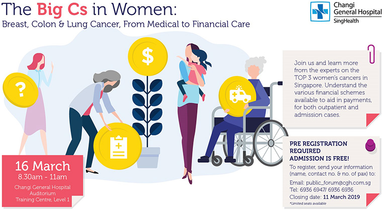 The Big Cs in Women: From Medical to Financial Care