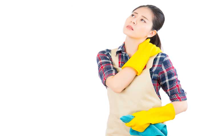 Repetitive Strain Injury from Housework: Causes, Symptoms and Prevention