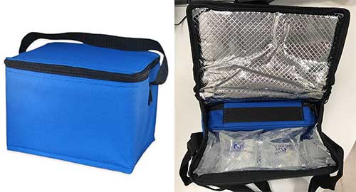 medical travel cool box