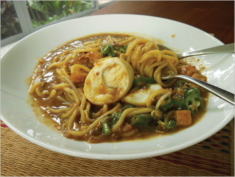 Vegetarian Mee Rebus