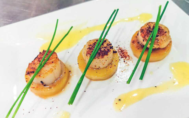 My Best Healthy Recipe - Healthy Sautéed Scallops with Chives & Potatoes - Luke Elijah Lim