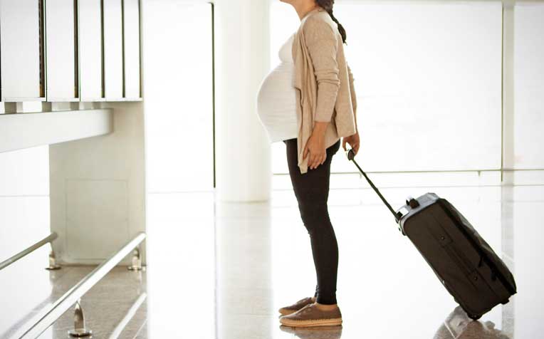  ​How to travel safely while pregnant 