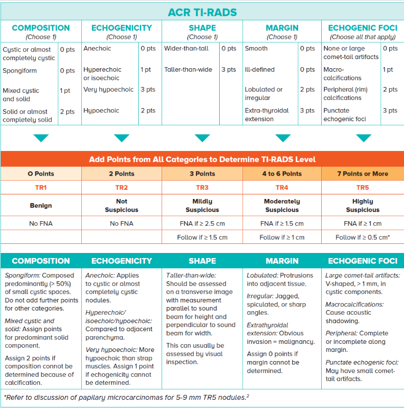 ACR TI-RADS - SingHealth Duke-NUS Head & Neck Centre