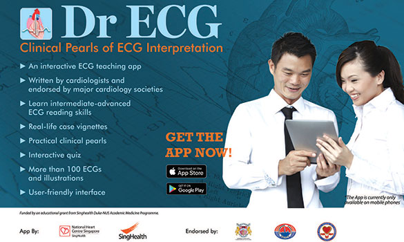 ECG App teaching tool - National Heart Centre Singapore