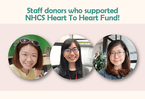 Staff donors who supported NHCS Heart To Heart Fund