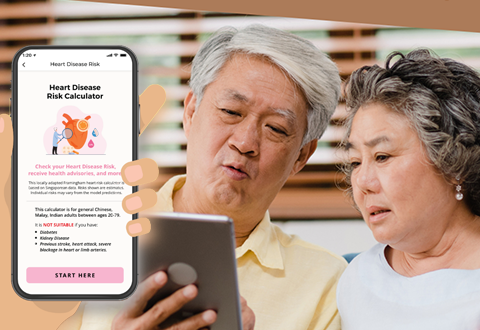 The Heart Disease Risk Calculator, now available in SingHealth’s Health Buddy App, can predict one’s 10-year cardiac event risk.