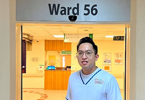 SSN Damian acted swiftly for patient safety