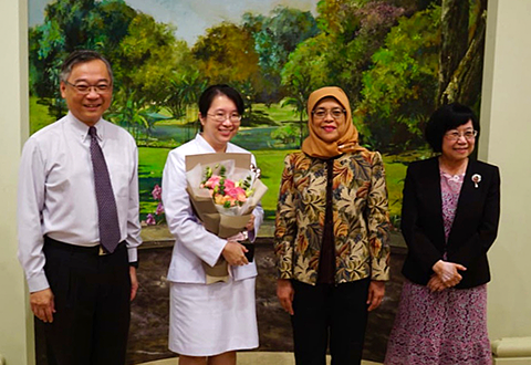 ​Ms Ang Shin Yuh, recipient of the President's Award for Nurses 2019!