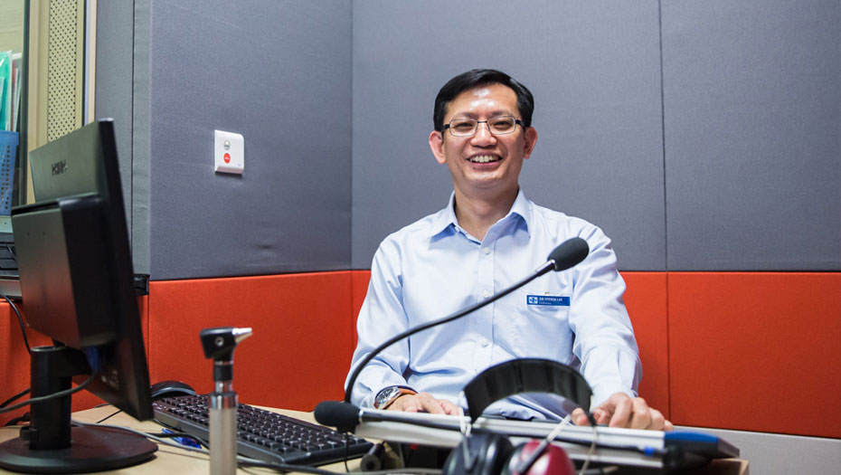 Dr Steven Lee, Senior Principal Audiologist, Changi General Hospital