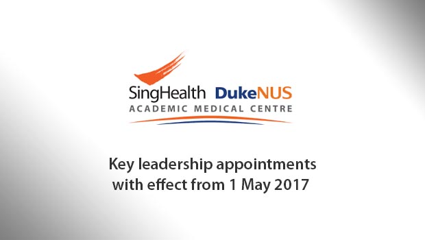 Leadership succession at SingHealth Duke-NUS AMC
