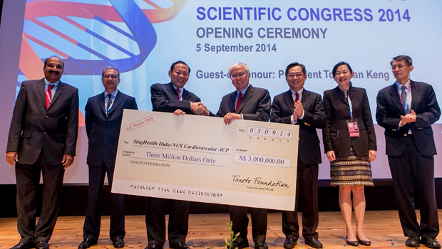 ​S$3 million gift to advance research in cardiovascular medicine