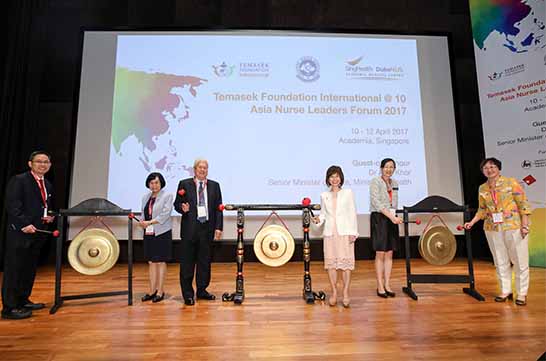 Official opening of TF International Nurse Leaders Forum