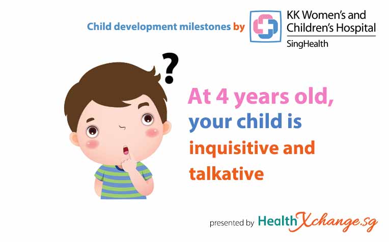 Child Development Milestones: 4 Years Old
