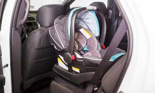 Rear-facing car seat for ages 0 to 2