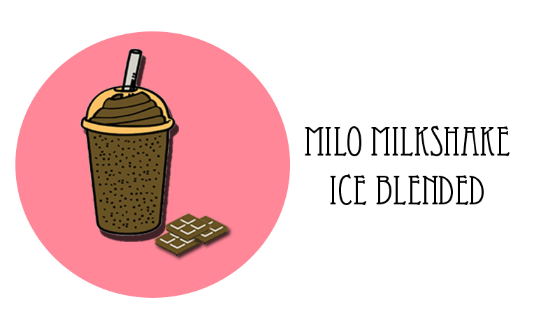 ​Milo Milk Shake Ice Blended
