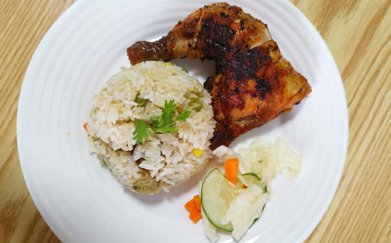 My Best Healthy Recipe - Grilled Chicken & Butter Rice - Patricia