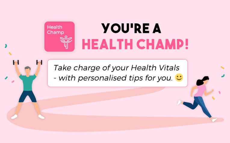 Be a Health Champ with Health Champ - HealthXchange.sg