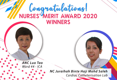 Winners of the Nurses' Merit Award 2020